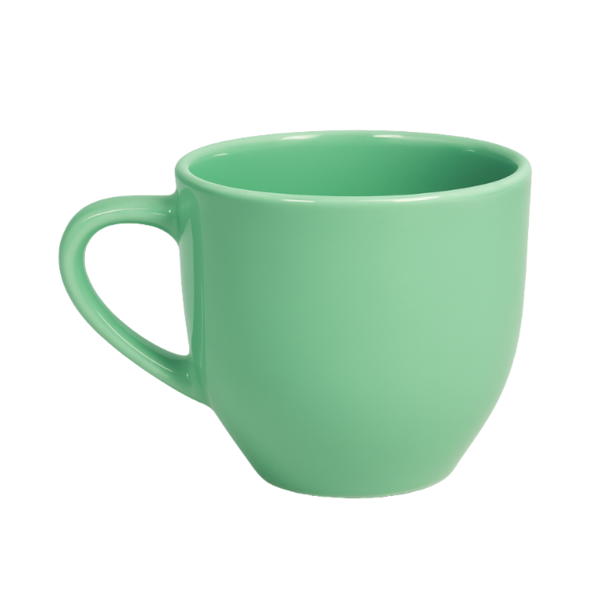 Xicara Chá Porcelana Verde