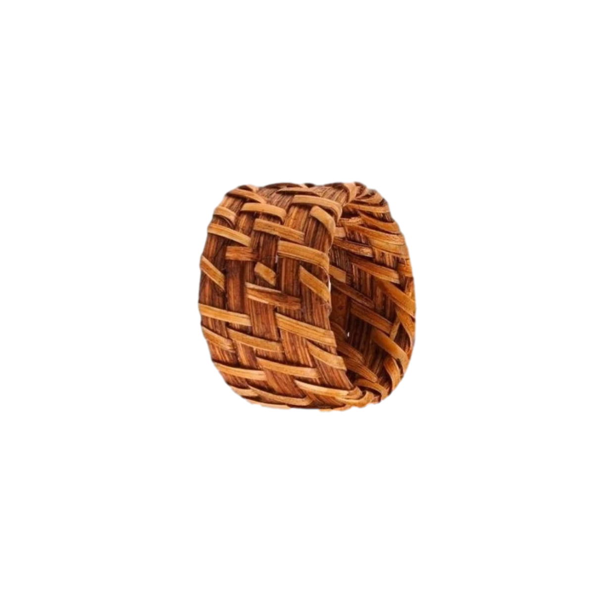 Anel de Guardanapo Rattan Claro GZT