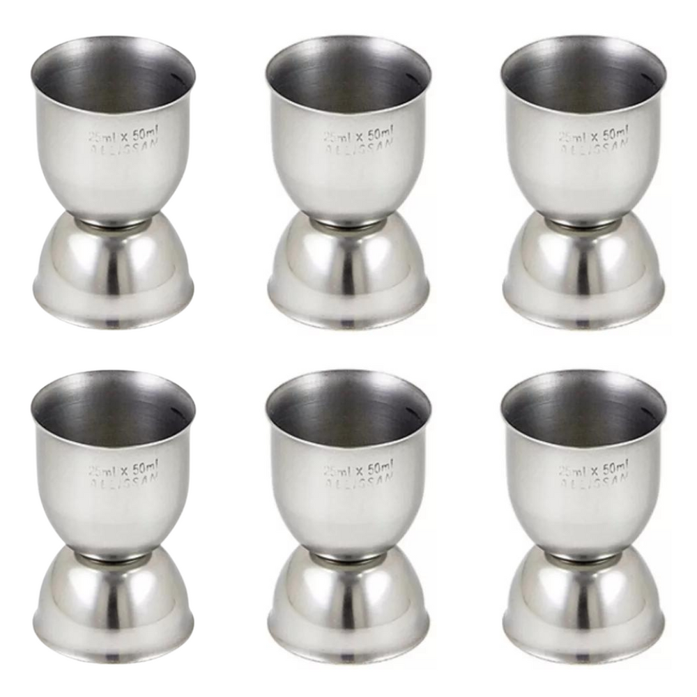 Dosador de Bebidas Duplo em Aço Inox Alissan