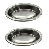 Travessa Funda em Aço Inox 20cm Baccani