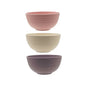 Bowl Bambu Ecológico PP 700ml Sortido Rosa Roxo Bege Lyor