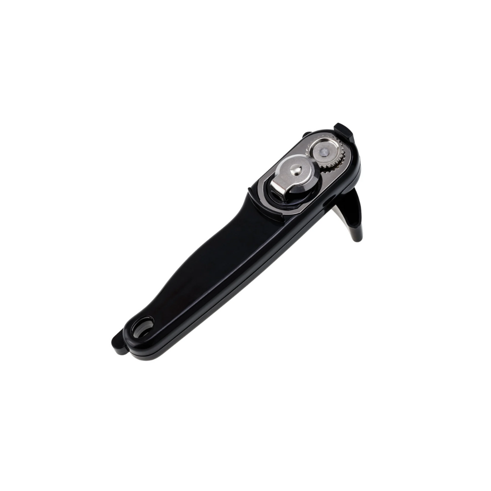 Abridor de Latas em Aço Inox Preto Profissional Weck