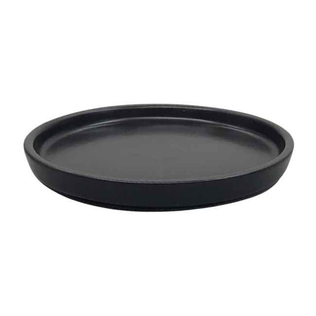 Prato de Sobremesa Reto Fosco Argila 16cm G.A CERÂMICA ARTISTICA Hover Image