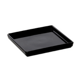 Prato Square PP Preto de Polipropileno VemPlast