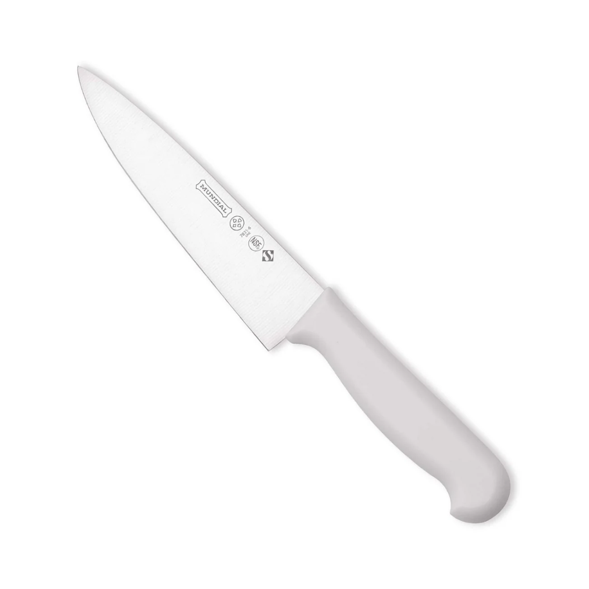 Faca de Cozinha Branca 8´´ Mundial Hercules