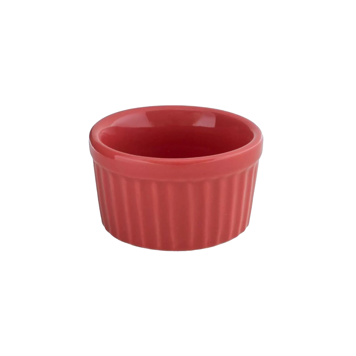 Ramekim Médio Vermelho em Porcelana 150 ML BelaVista