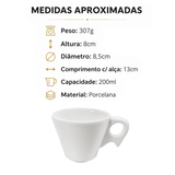 Xicara de Porcelana Kopi S/Pires 2°Linha