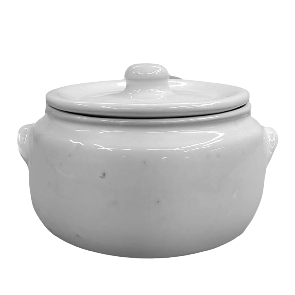 Caçarola Ceramica Branca Com Tampa 4,1L LaFaenza