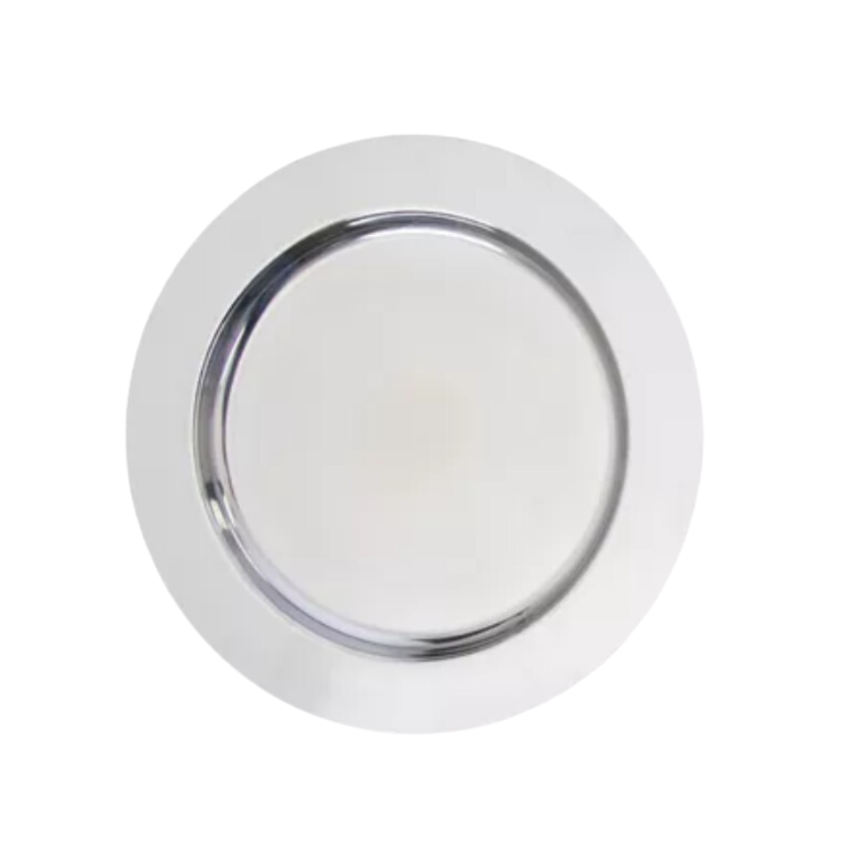 Sousplat em Aço Inox Leve 33cm Cheff Line