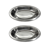 Travessa Funda em Aço Inox 23cm Baccani