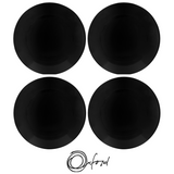 Prato Raso Coup Black de Porcelana 28,3cm Oxford