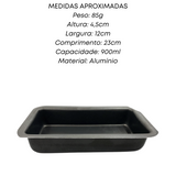 Forma de Pão Antiaderente N1 em Aluminio Erca Aluminios