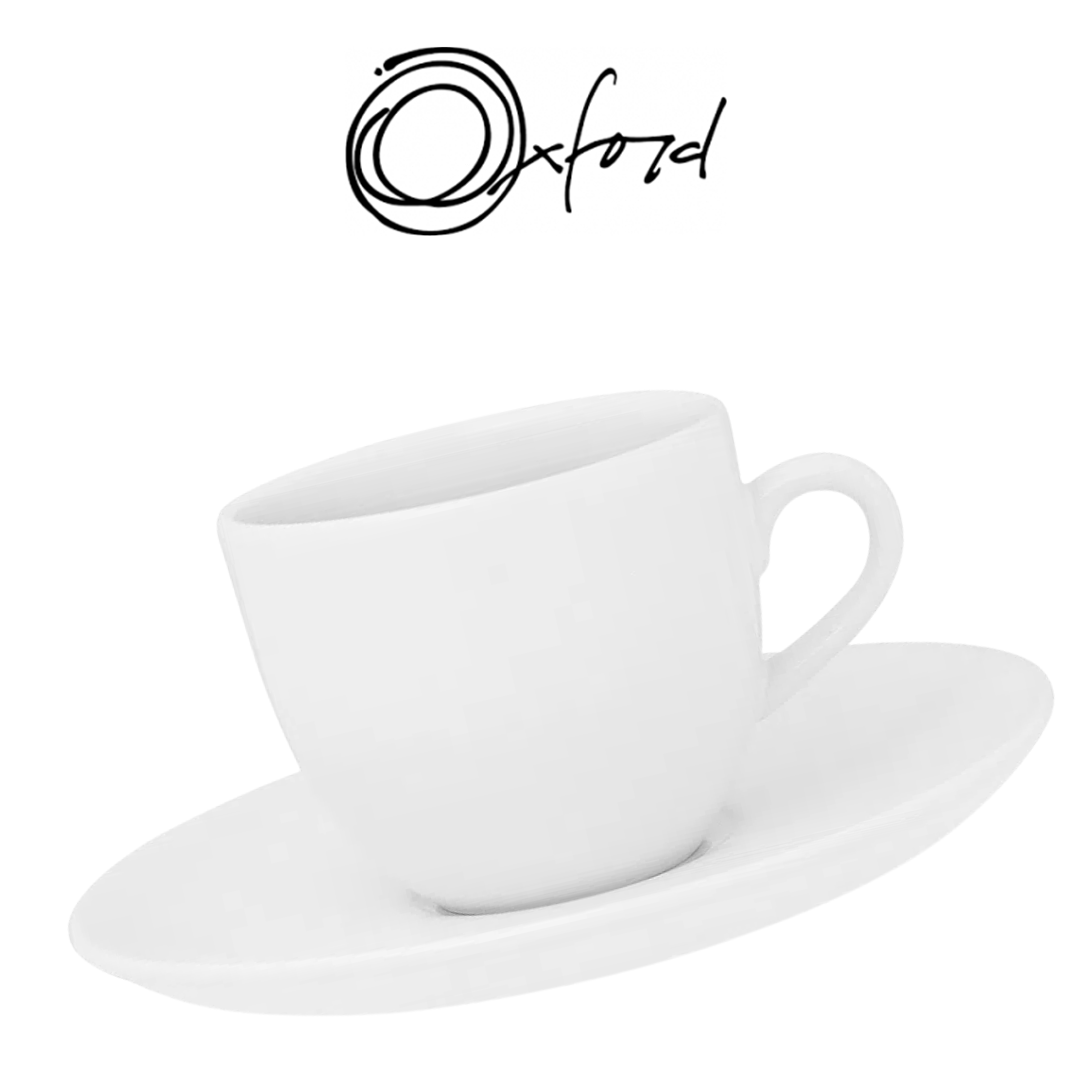 Xicara de Chá de 200ml Com Pires Coup White Oxford