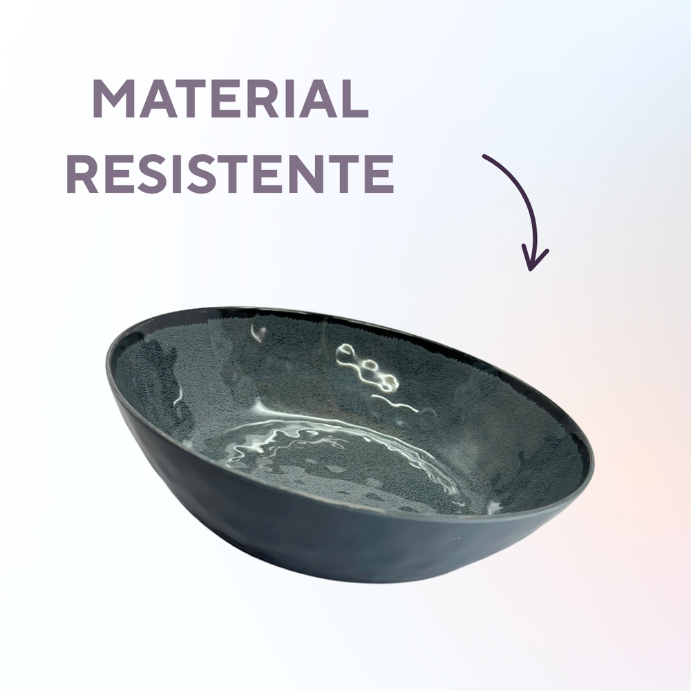 Tigela de Melamina Chumbo - A Gourmet