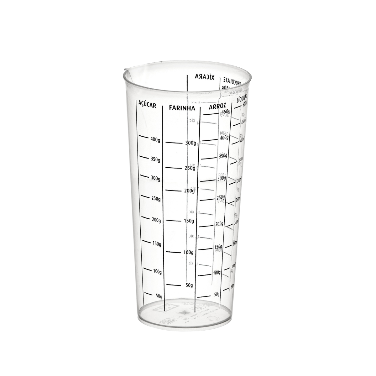 Copo Medidor Transparente 500ml