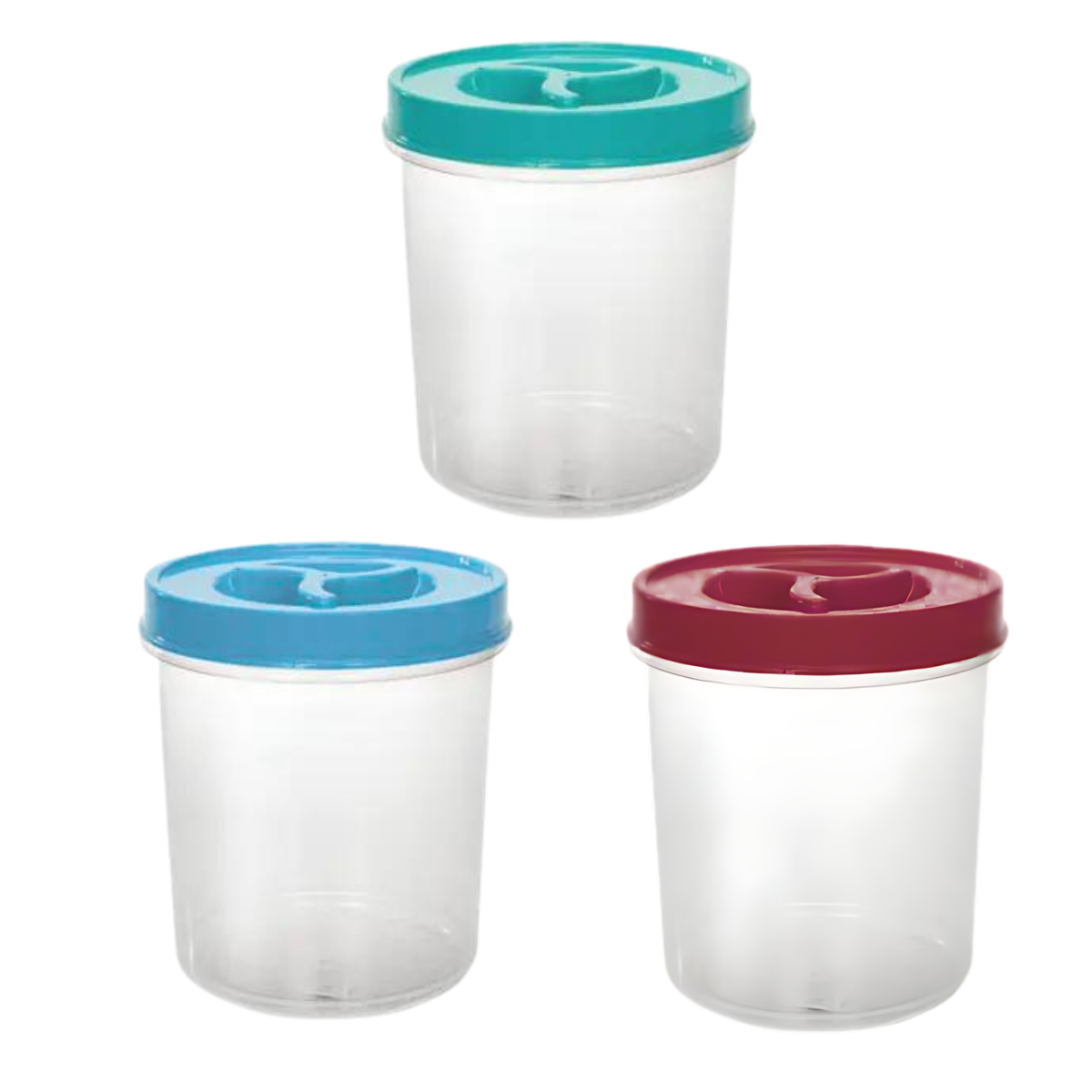 Pote Mantimento Redondo de Plastico 3,3L