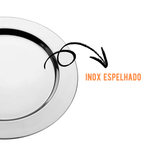 Sousplat de Inox 32cm