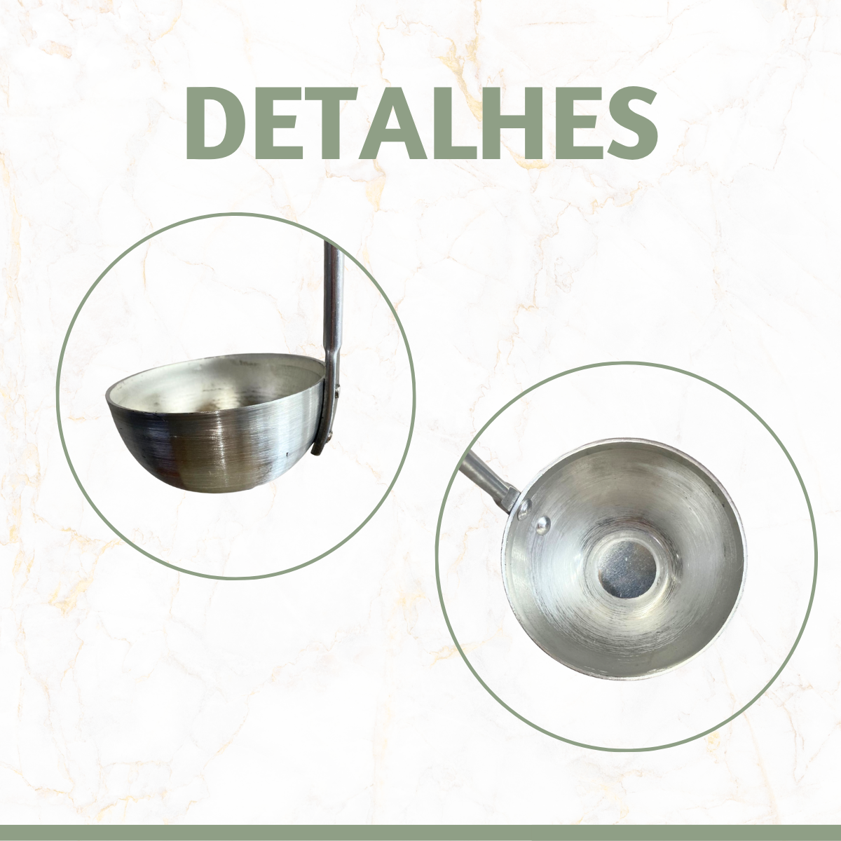 Concha Aluminio 33cm