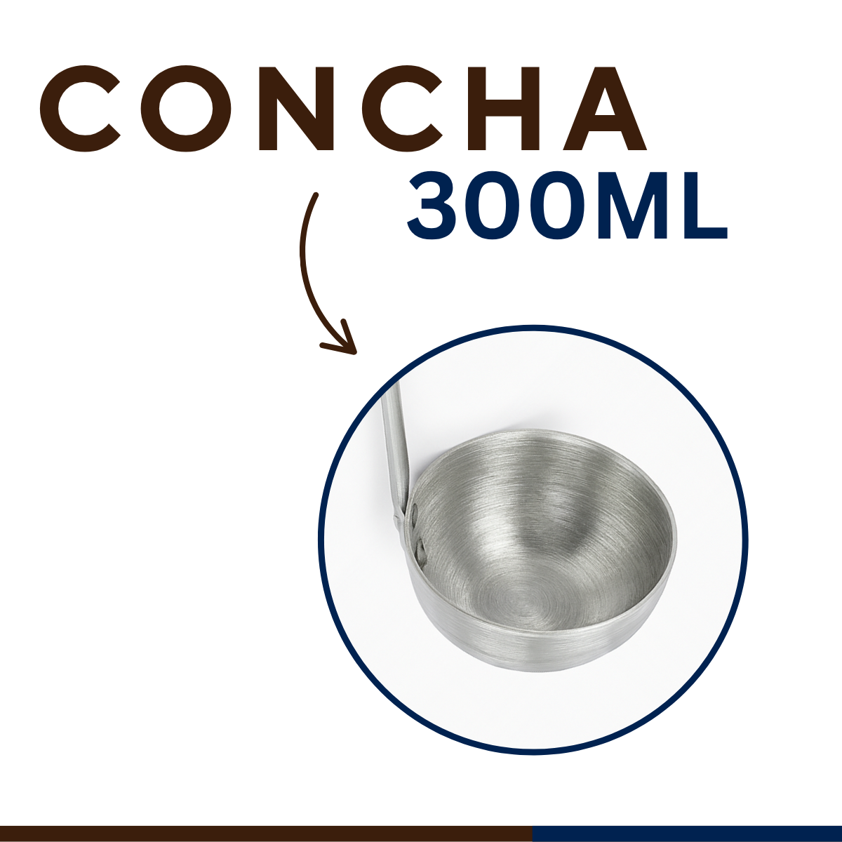 Concha em Aluminio N10 Hotel