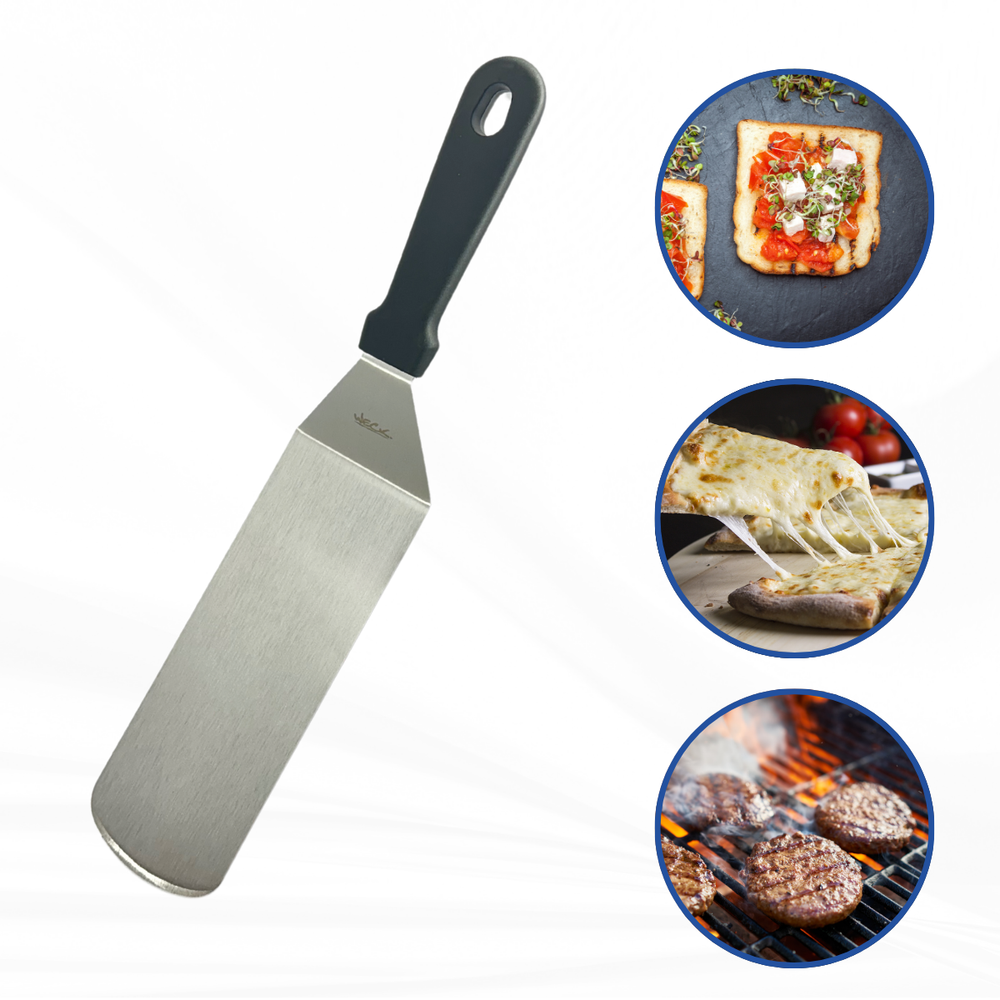 Espátula Curva Aço Inox - A Gourmet