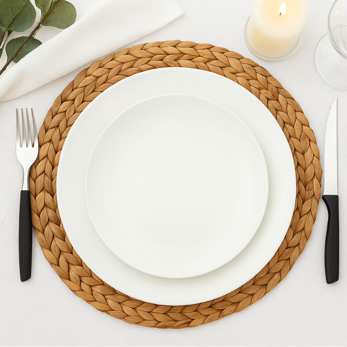 Conjunto 24 Peças Piemonte Preto A Gourmet