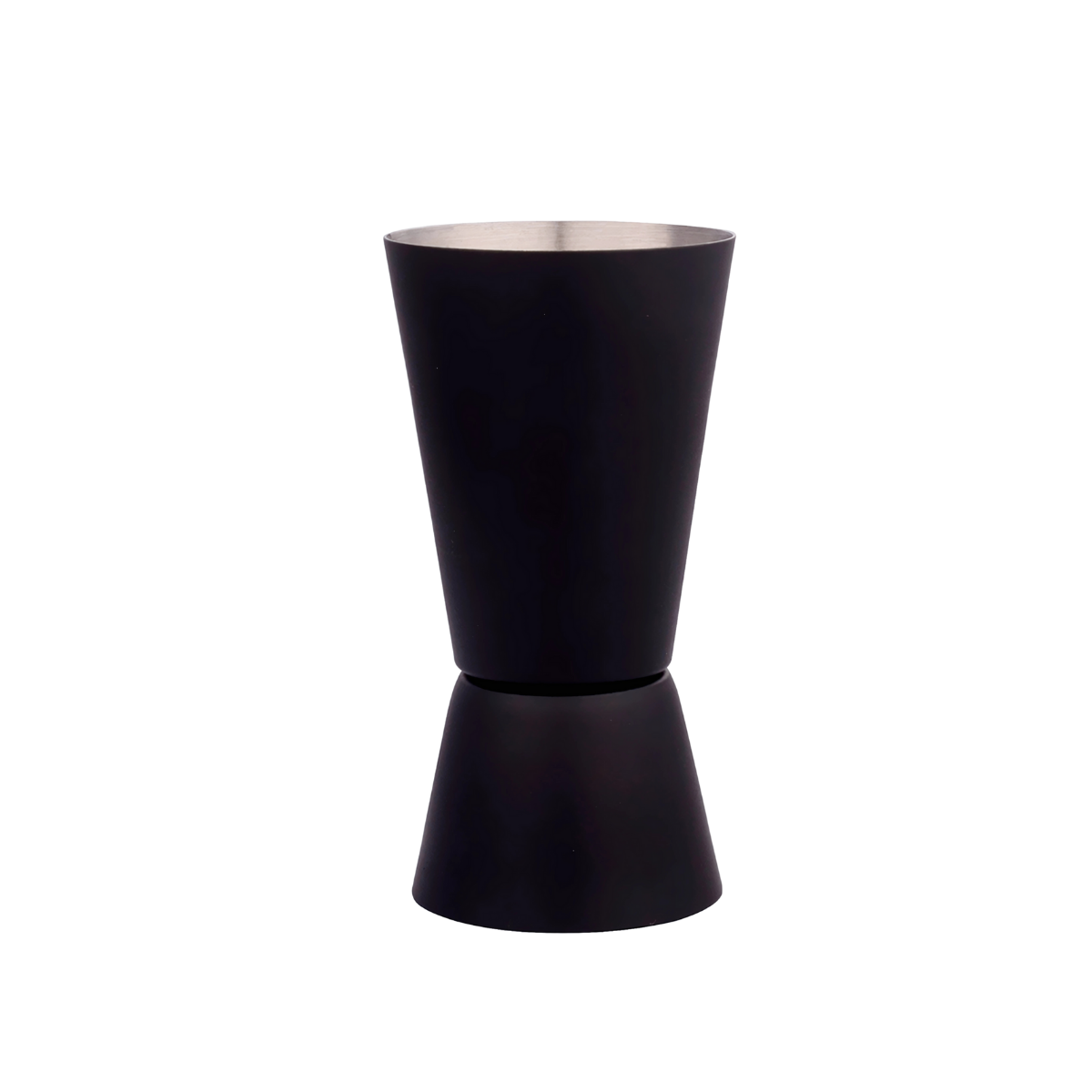 Dosador Open Bar em Aço Inox Preto 25/50ml - A Gourmet
