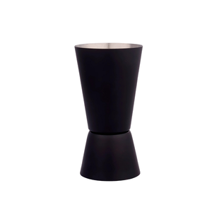 Dosador Open Bar em Aço Inox Preto 25/50ml - A Gourmet