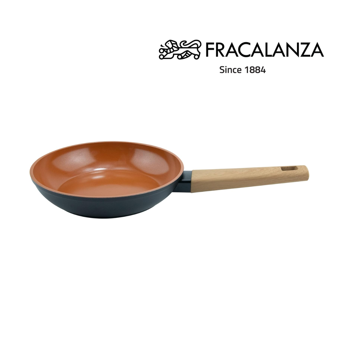 Frigideira Antiaderente Terracota 24 cm – Alta Durabilidade e Cozimento Uniforme - A Gourmet