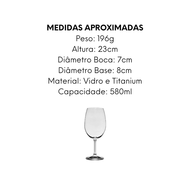 Taça Água Bohemia Anna 580ml Main Image