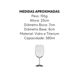 Taça Água Bohemia Anna 580ml