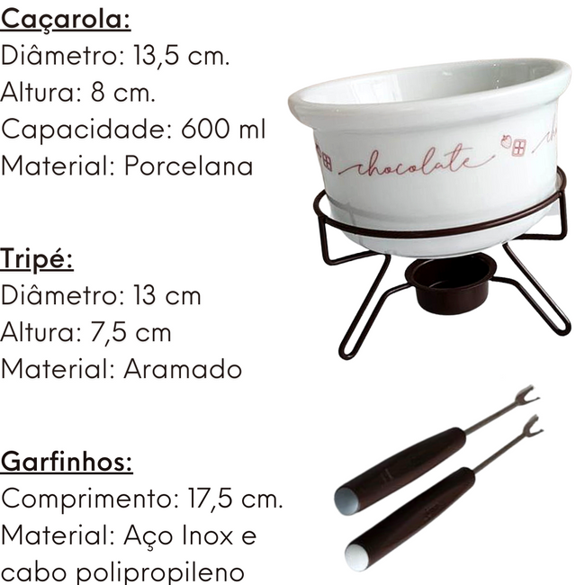 Fondue Chocolate 5Peças Main Image