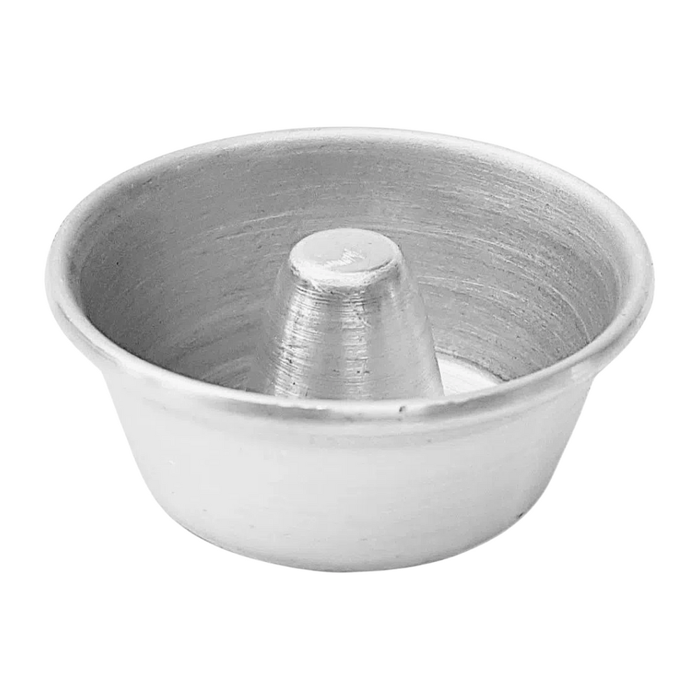 12 Forminha N1 Para Torta Suiça 60ml Aluminio R&S