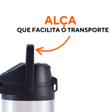 Garrafa Inox Premium 4Litros - A Gourmet
