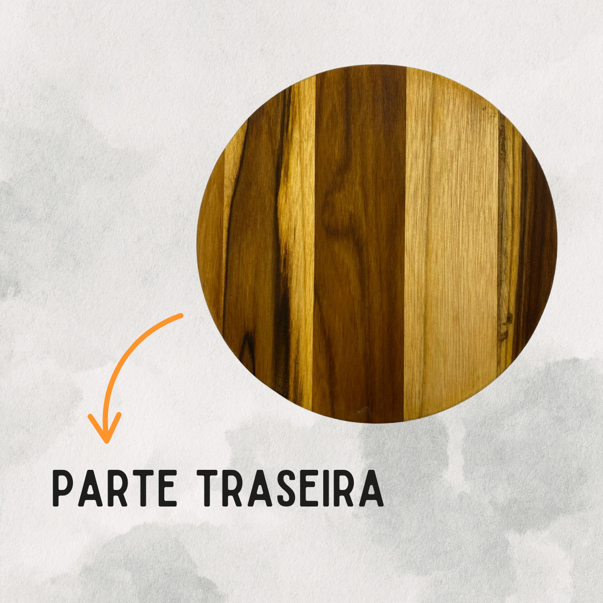 Tabua Madeira Teca Com Tapioqueira Aluminio - A Gourmet