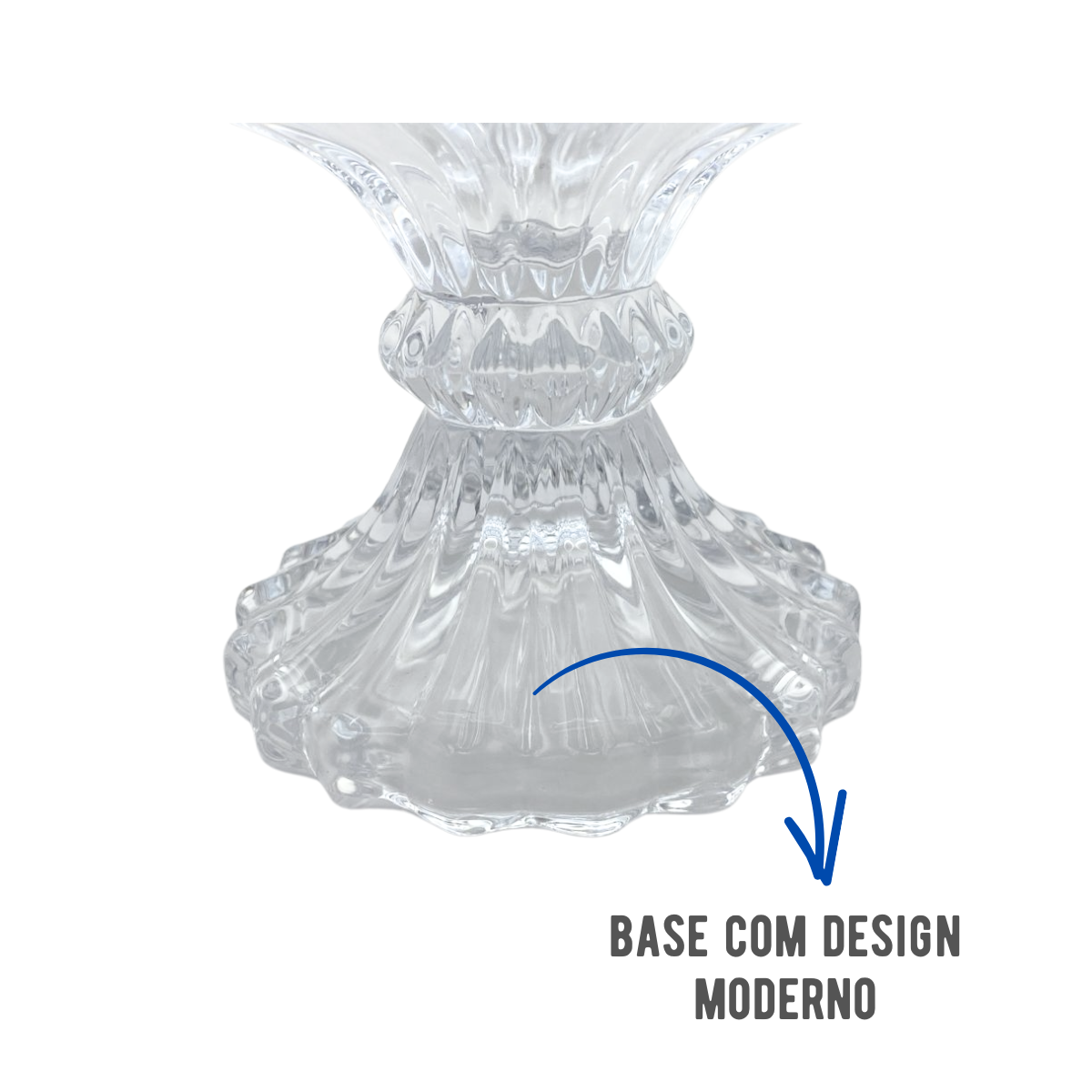 Mini Fruteira Vidro 800ml - A Gourmet