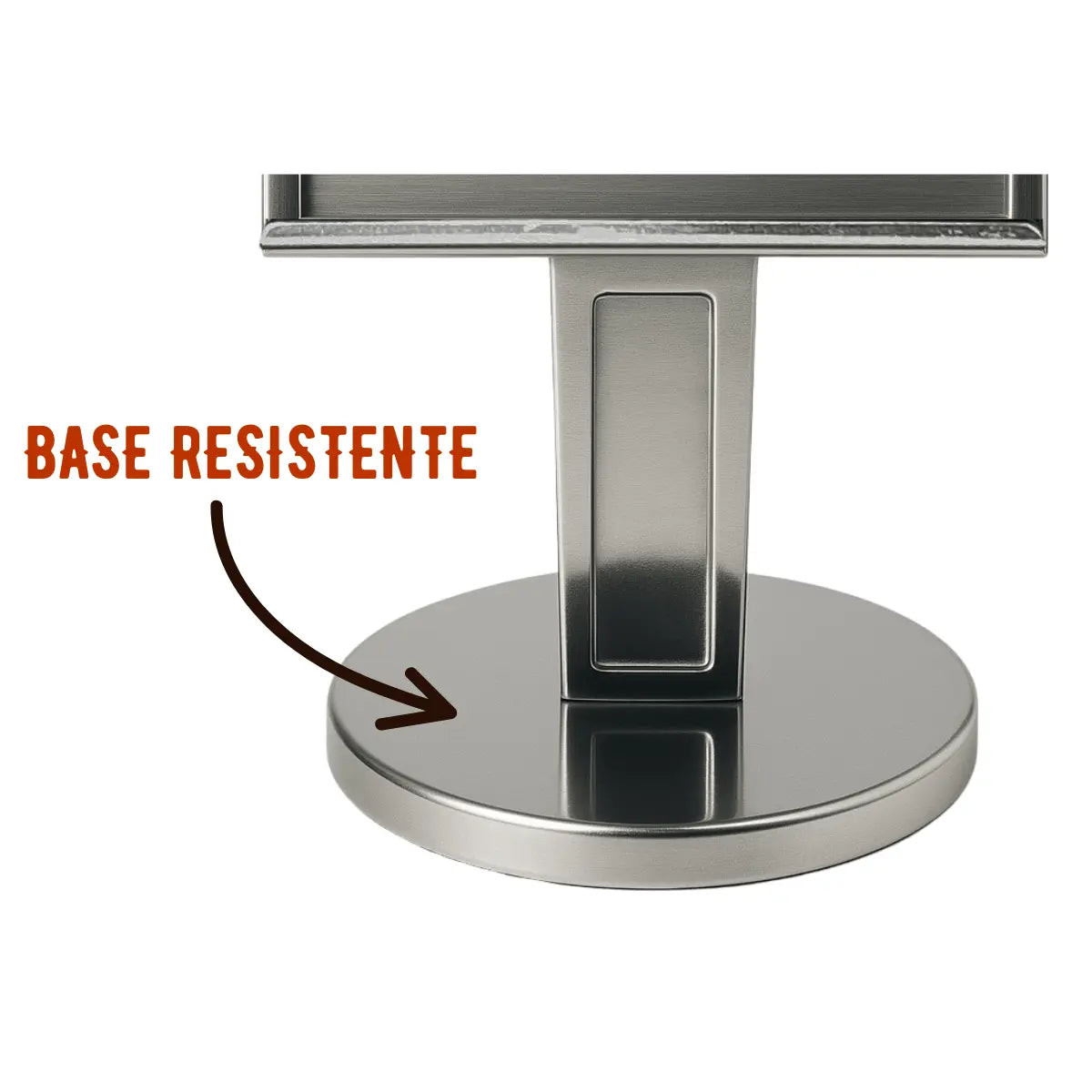 Display de Mesa Aço Inox Alissan