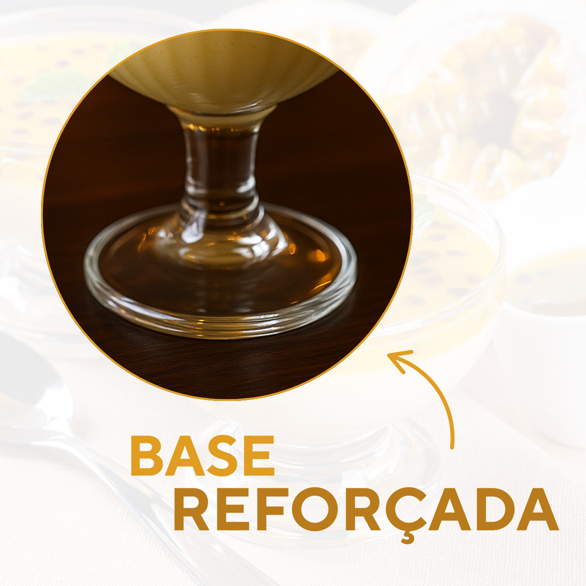 Taça Sobremesa Fiore 285ml Vidro