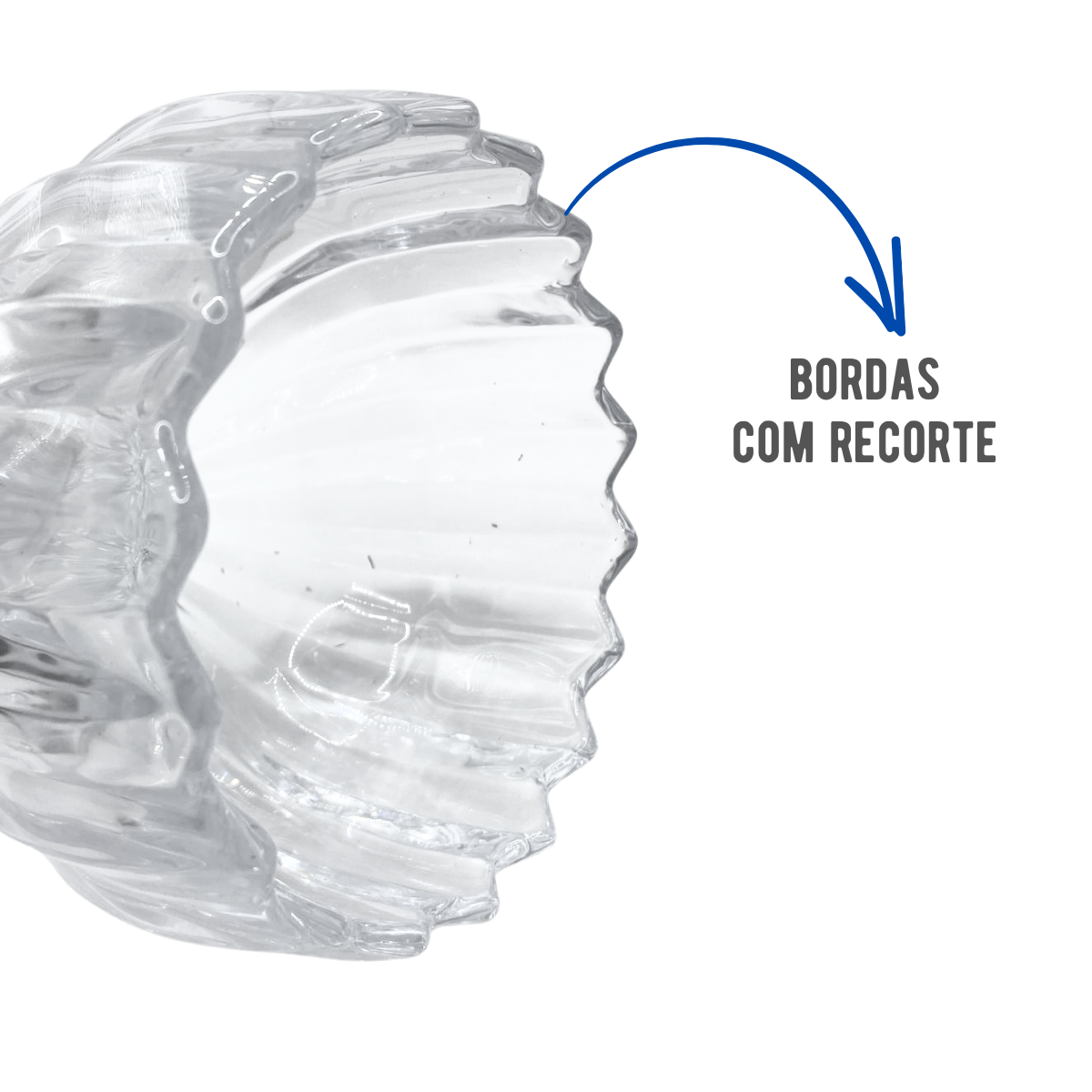 Mini Fruteira Vidro 800ml - A Gourmet