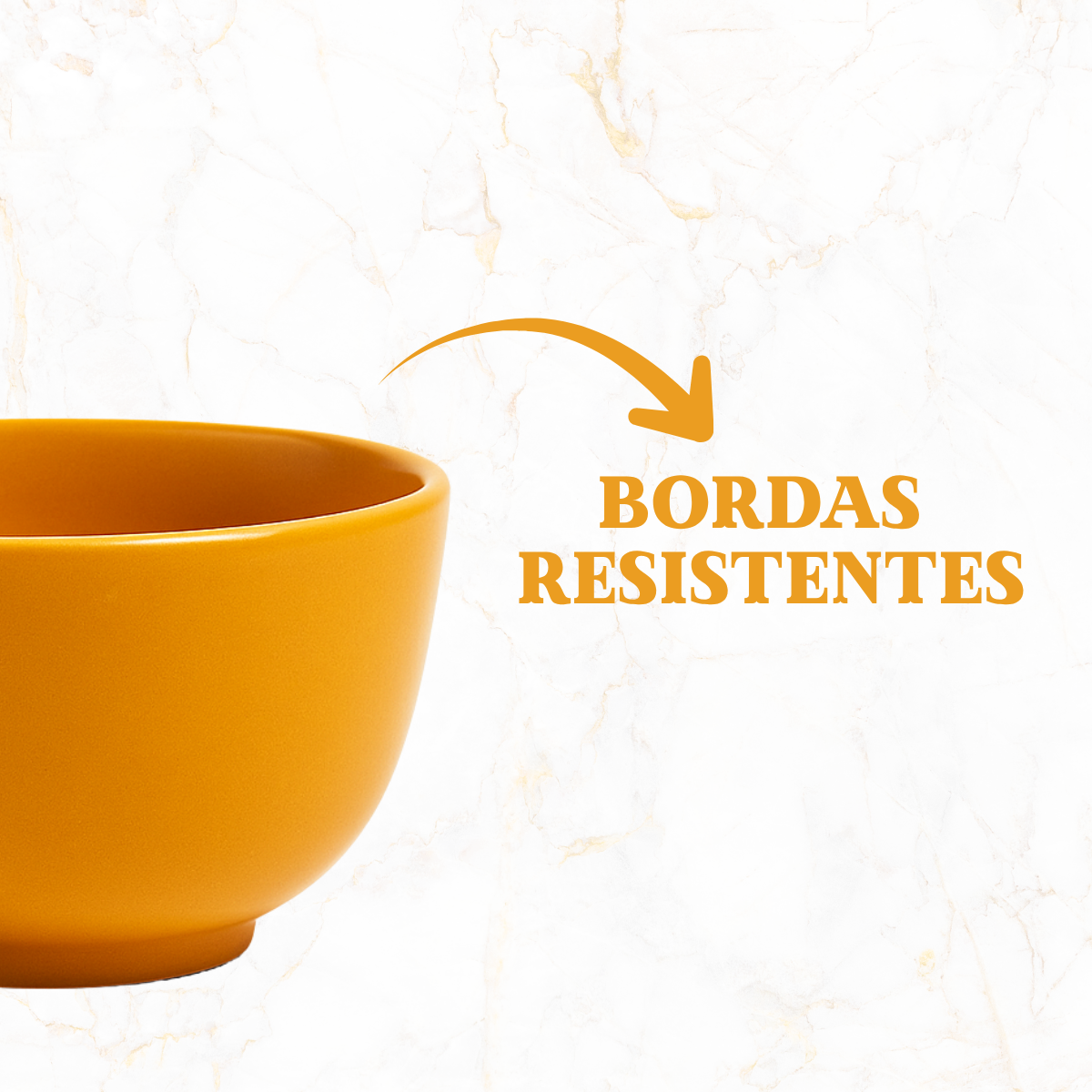 Tigela Japonesa Laranja 300ml