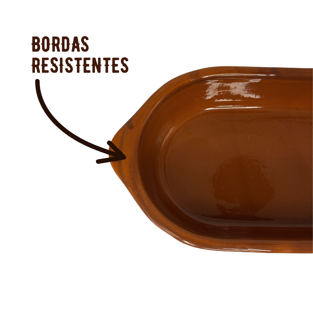 Assadeira Oval Barro N°00 - A Gourmet