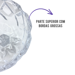 Mini Fruteira Vidro 650ml - A Gourmet