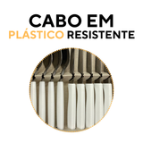 Conjunto 24 Peças Piemonte Branco A Gourmet