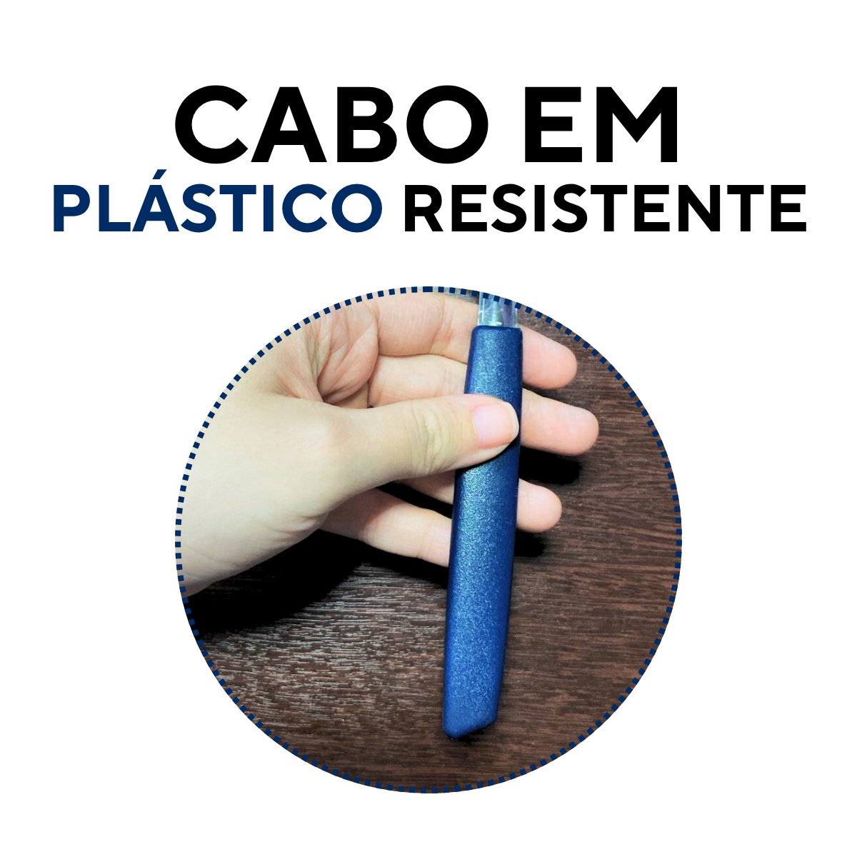 Faqueiro 24Peças com caixa Piemonte azul A Gourmet