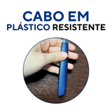 Conjunto faqueiro com pote 24peças azul A Gourmet