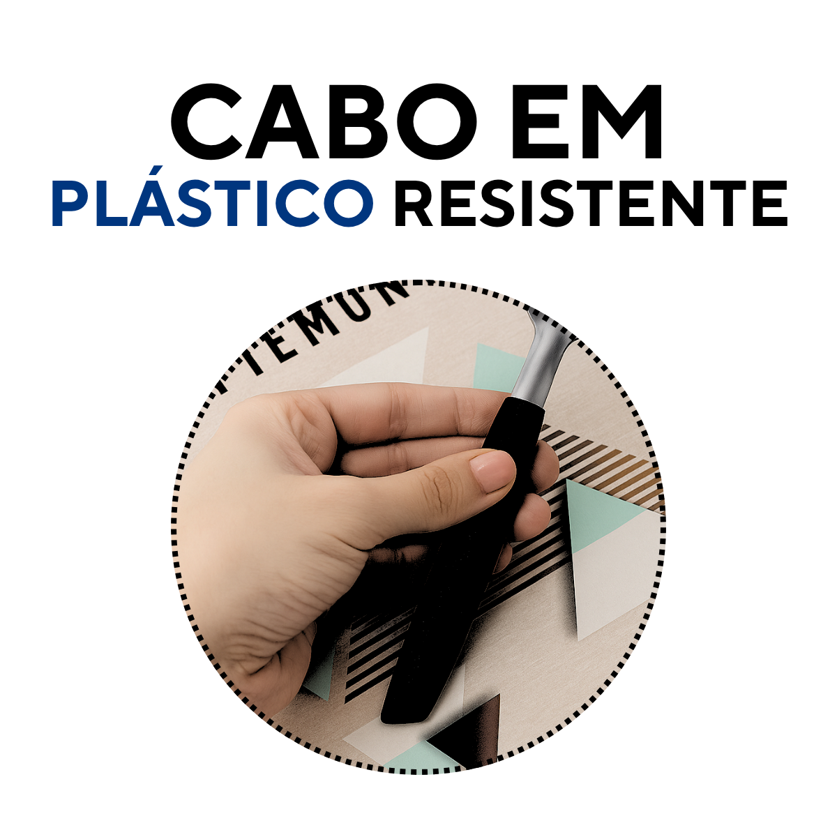 Conjunto talher 24peças piemonte preto A Gourmet