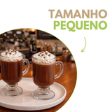 Taça Vidro Crystal Cappuccino 130ml