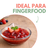 Molheira Gota Vidro Finger Food