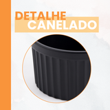 Ramequim Preto de Polipropileno 70ml