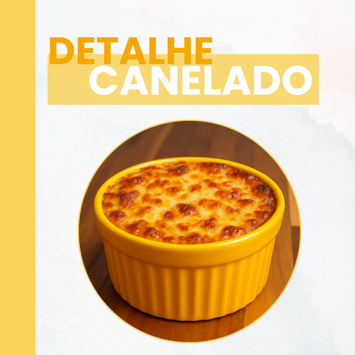 Ramekim Porcelana 90ml Laranja