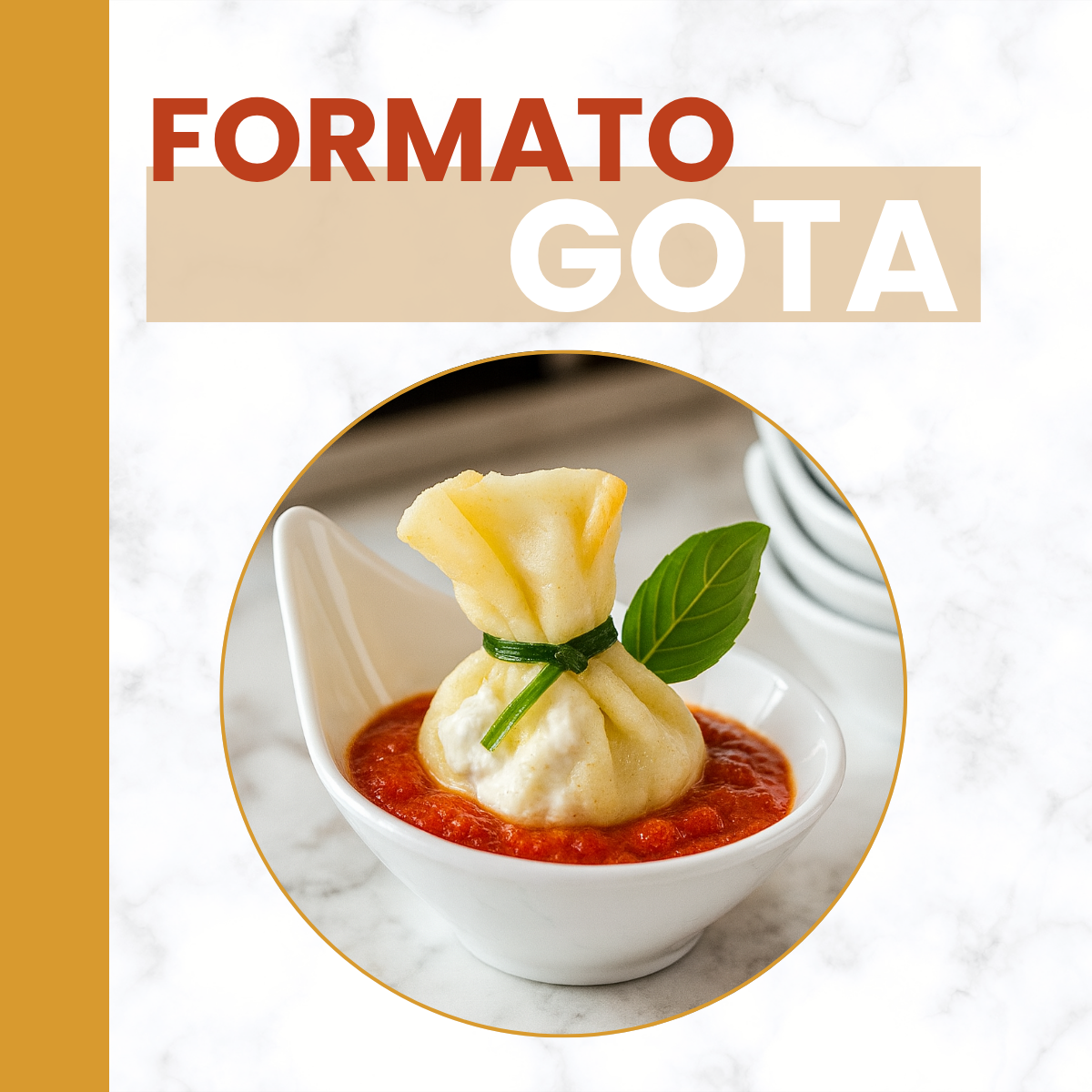 Finger-Food Gota Melamina